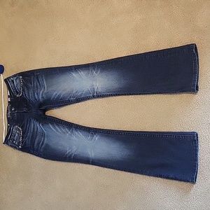 Miss Me bootcut dark denim jeans. Size 28